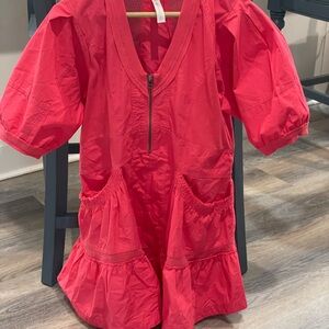 Daily Practice by Anthropologie Relaxed Tiered Mini Dress